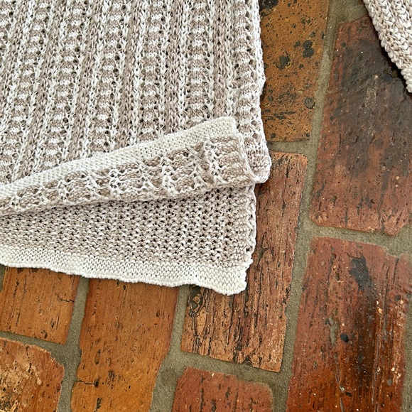 Dana Buchman open weave sweater szM - Picture 8 of 9